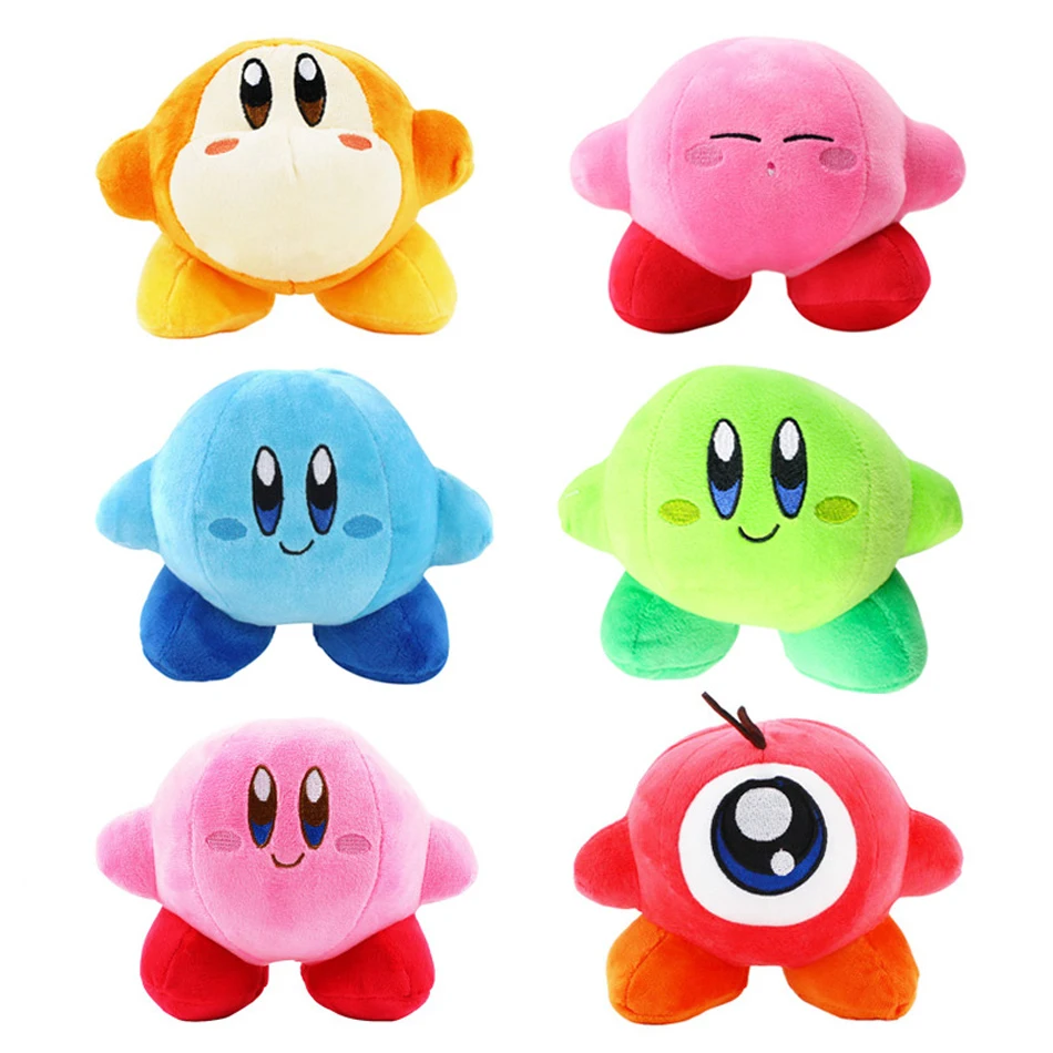 14cm Star Kirbyed Plush Anime Kawaii Cute Star Stuffed Peluche Quality Cartoon Toys Great Christmas Birthday Gift For Children