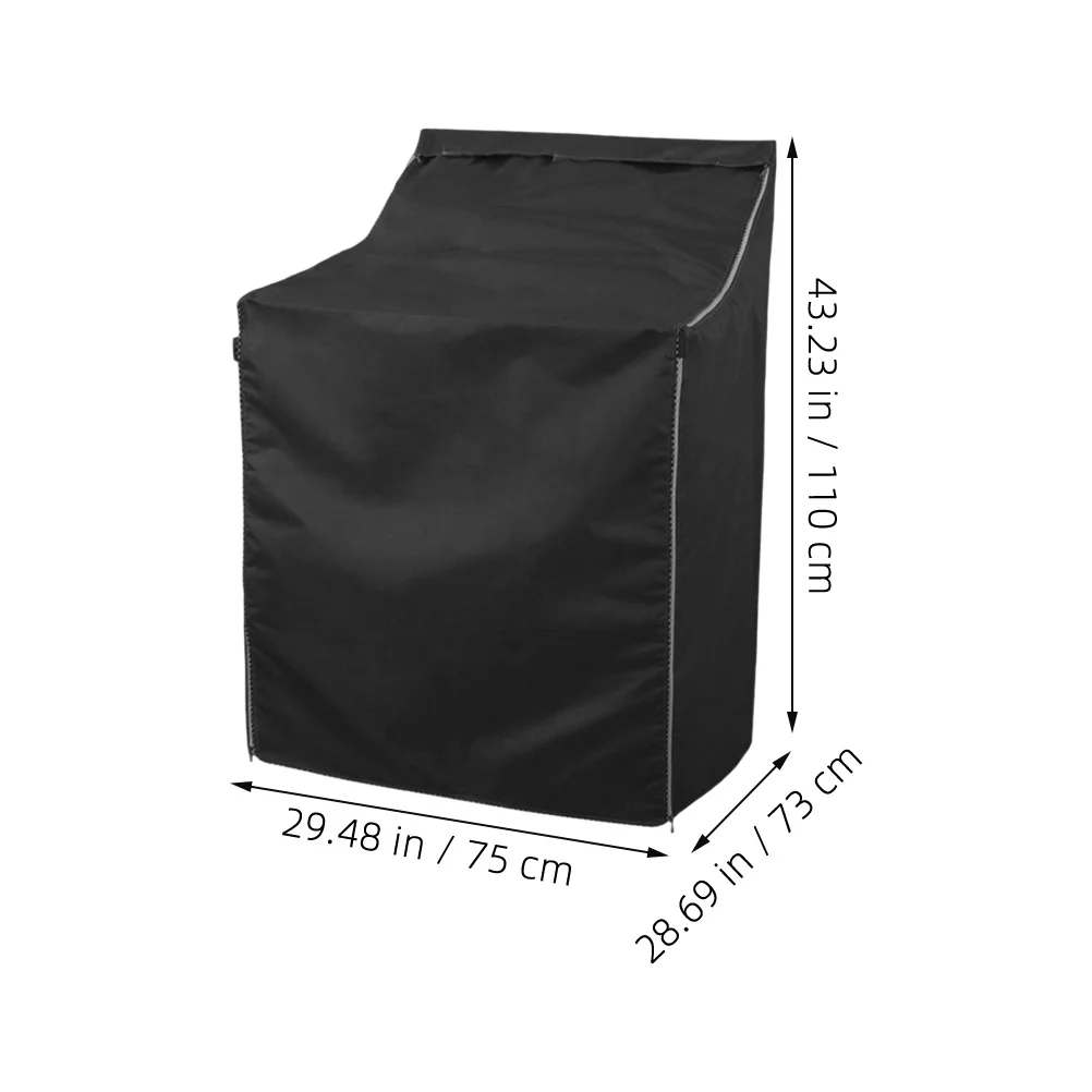 غطاء غسالة مقاوم للماء والغبار وحماية مقاومة للأشعة فوق البنفسجية للغسالة الأوتوماتيكية ذات التحميل الأمامي في الهواء الطلق