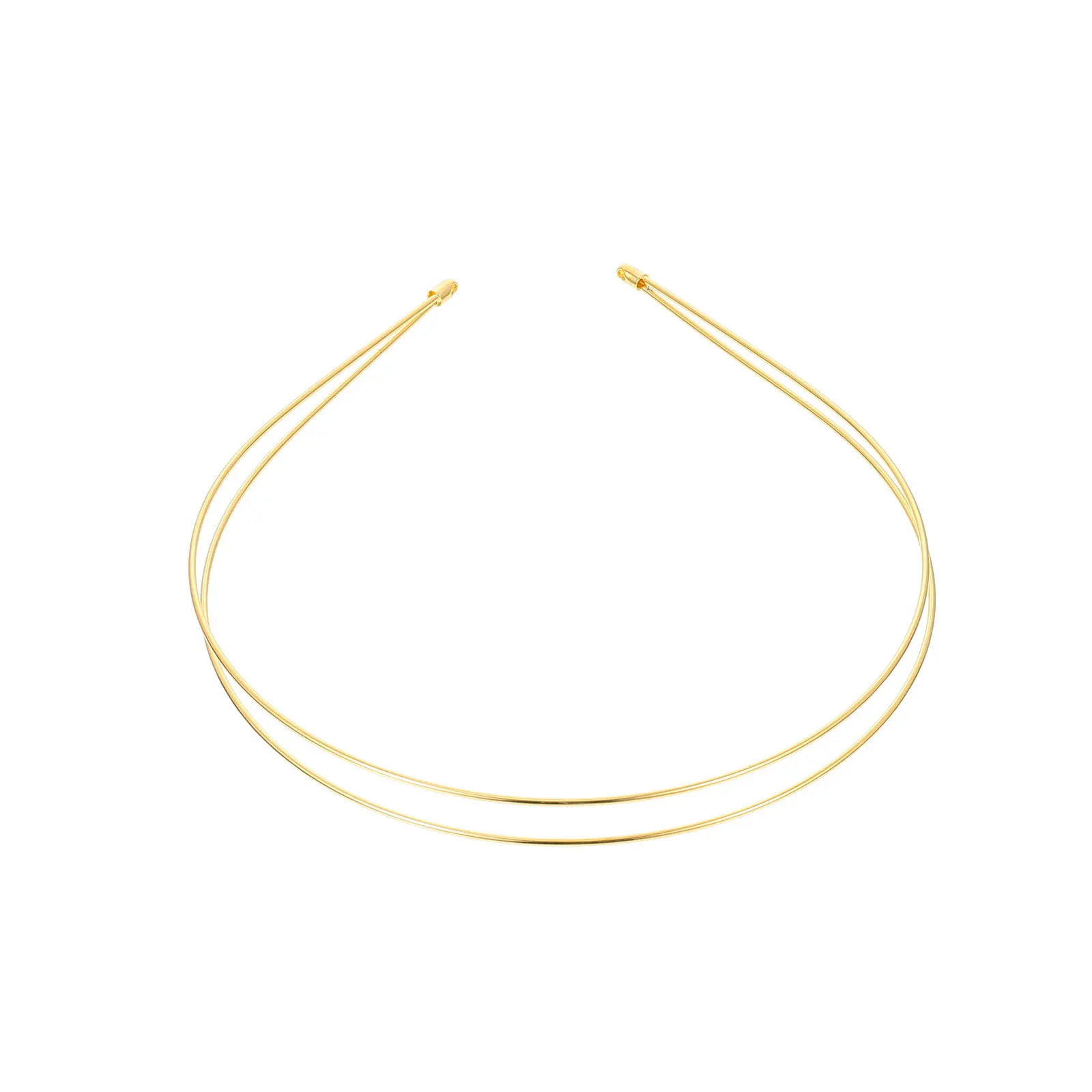 

Набор из 4 металлических двухслойных ободков для волос для женщин: аксессуары для свадьбы, вечеринки, модный декор, инструмент для укладки волос