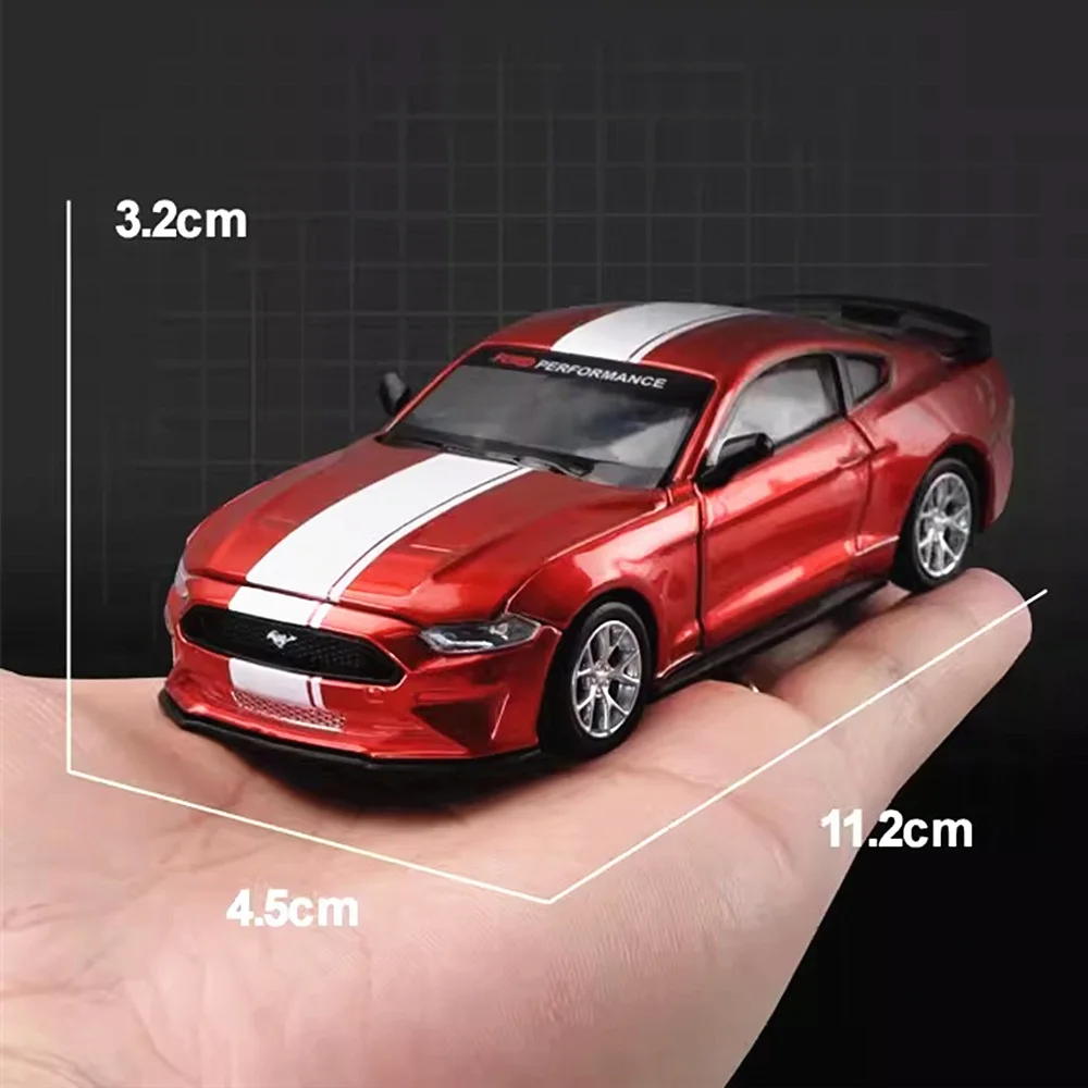 

CCA 1/42 simulation 2018 Ford Mustang GT Alloy Model modification assembly car model decoration collection desktop gift