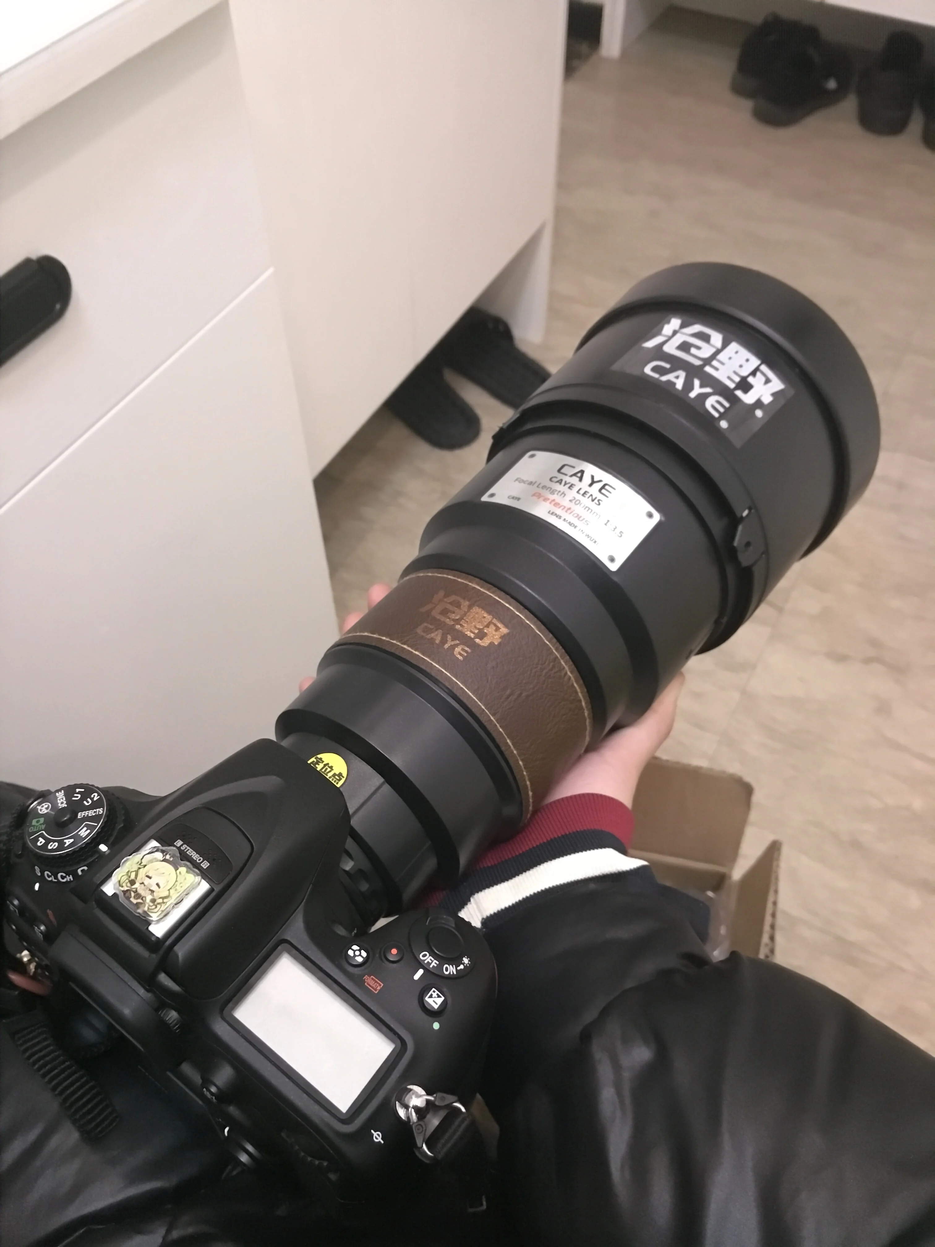 Objectif Grand Angle Panasonic Téléobjectif Haute Définition 3,5x Compatible Avec (uniquement Pour Les Objectifs Avec Filetage De Filtre 49, 52, 55, 58, 62 Et 67 Mm Nikon D5300
