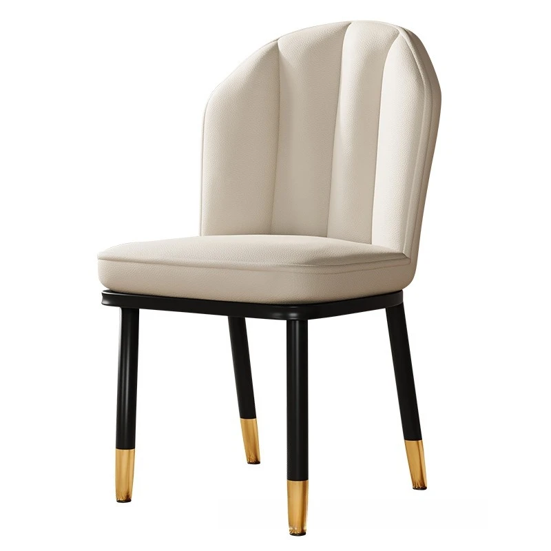 

Household light luxury high-end restaurant stool, comfortable backrest, sedentary catering commercial chair