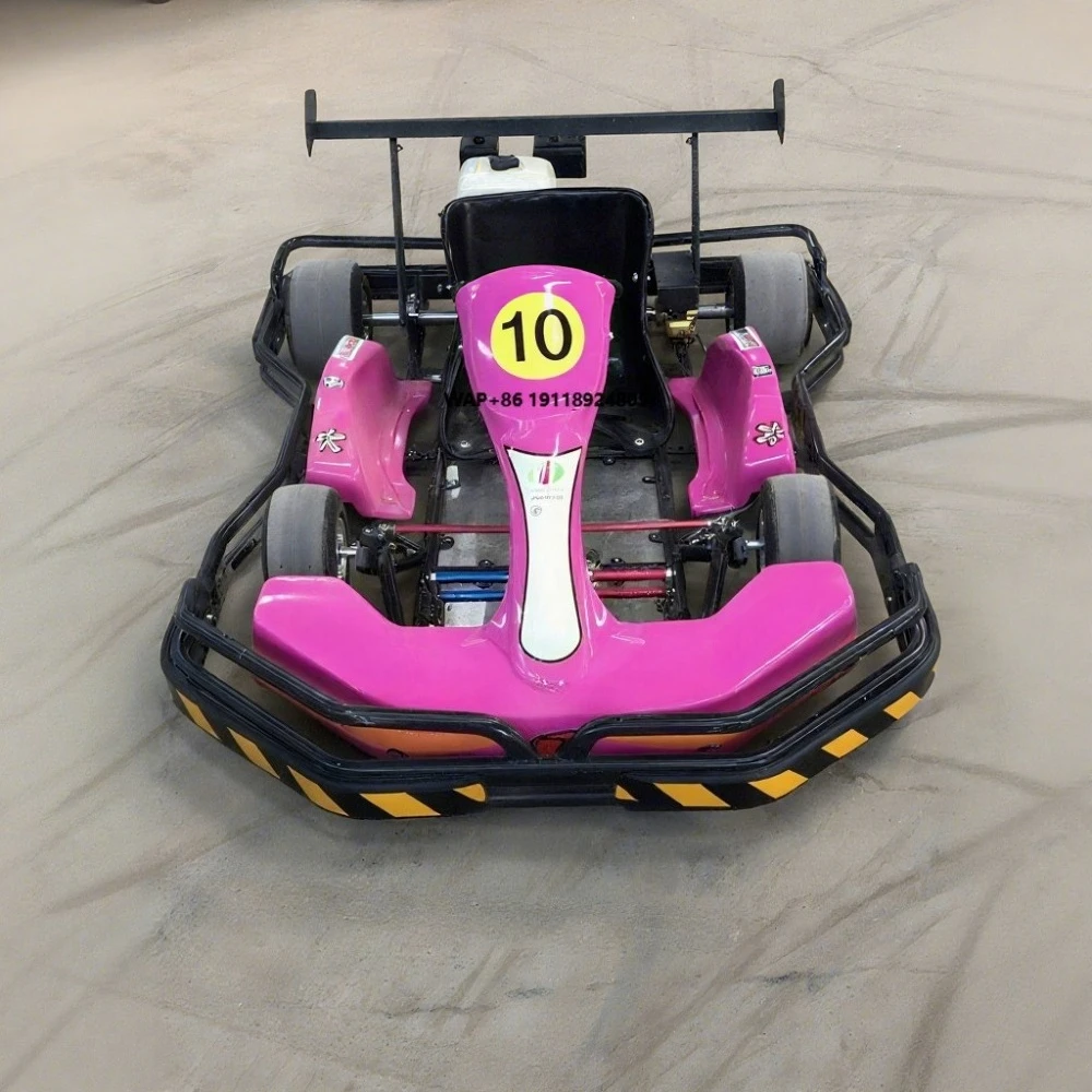 Outdoor Recreational Racing Kart High - Speed Amusement Ride Track Racing Go - Kart