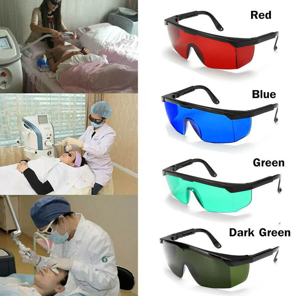 Gafas de protección láser, lentes de seguridad portátiles, a prueba de luz