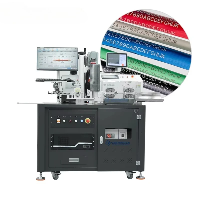 EW-3035+L Fully Automatic Wire Cutting & Stripping Machine with Laser Marking 200kg