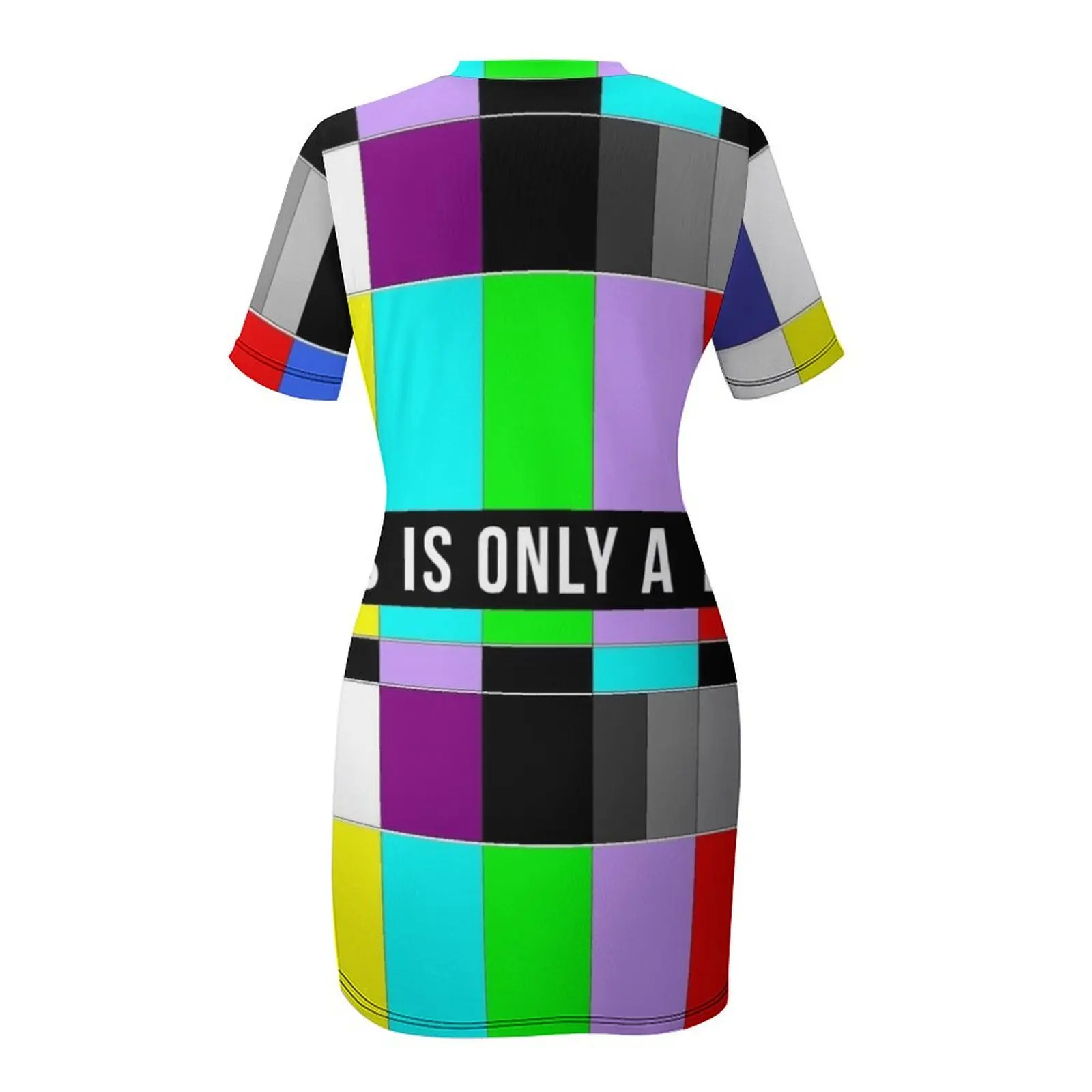 This Is Only A Test - No Signal Short Sleeved Dress dresses for prom summer dress woman 2025 Dress