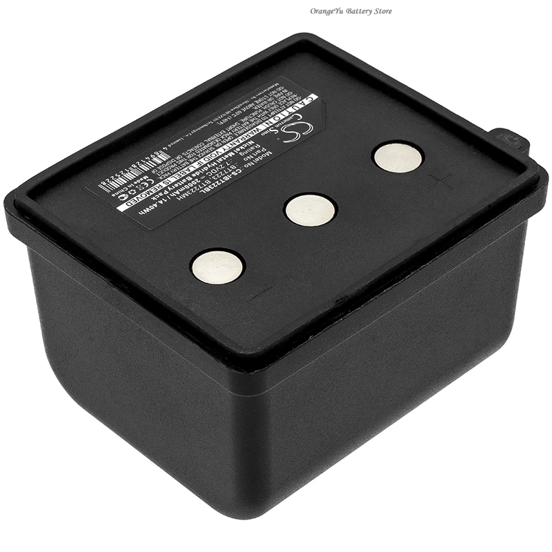 Replacement 7.2V 2000mAh Crane Remote Control Battery BT7223  BT7223MH for Itowa Beton Combi Compact Setval  For JAY OMNICONTROL