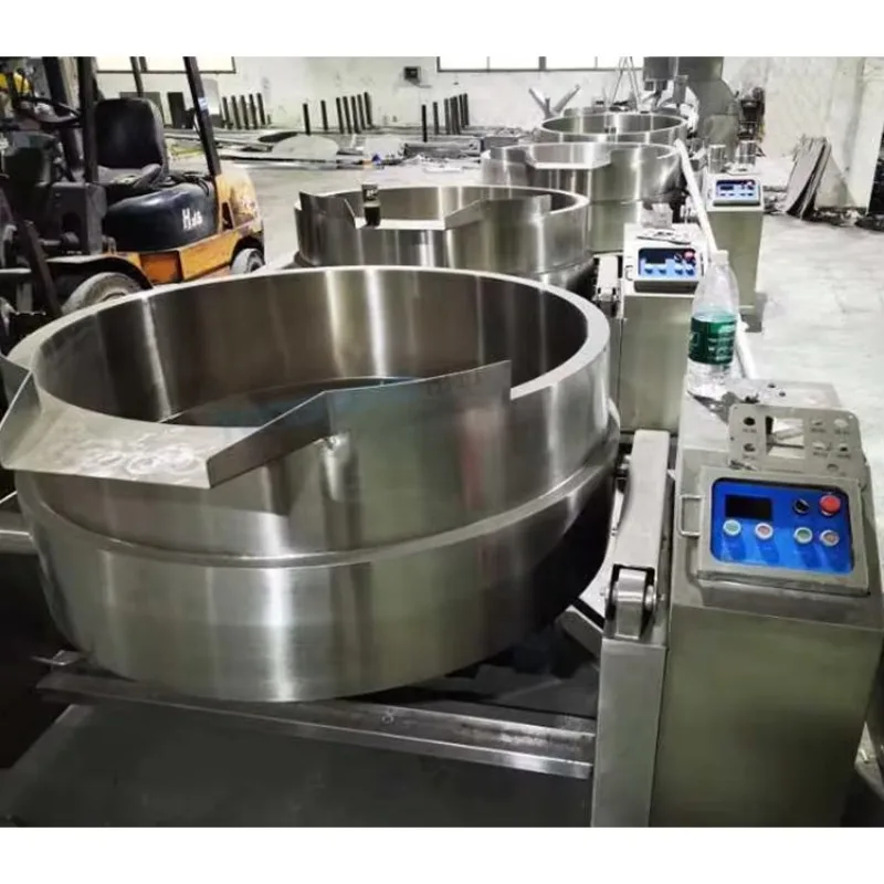 Electric Gas Heating Jacketed Kettle Industrial Jam Sauce Paste Cooking Machine Chicken Meat Steam Cooking Pot