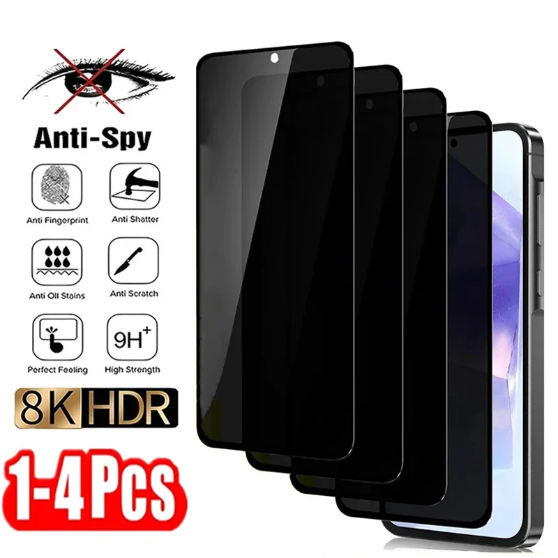 

S24 Ultra Privacy Tempered Glass For Samsung S22 S23 Plus S21 S20 Ultra FE A54 A55 A53 A51 A35 A34 A52 A33 A32 A15 A14 A13 A12