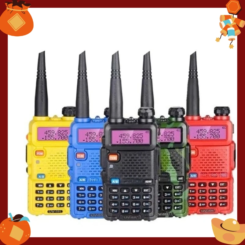 BF-UV5R Civil 50km Outdoor 5W Power Vehicle Platform Handset Self-driving Tour Frequency Modulator 1 Piece Price