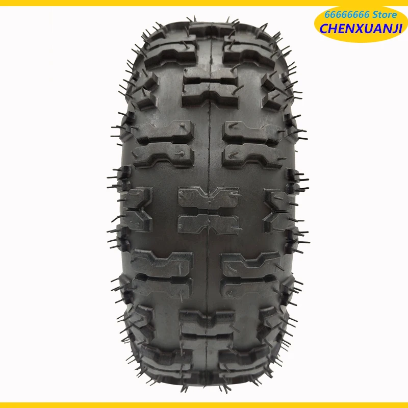 4.10-4 Pneumatic Tires outer tire 4.10/3.50-4 Inner Tube for ATV Quad Go Kart 47cc 49cc Chunky Fit All Models 4\