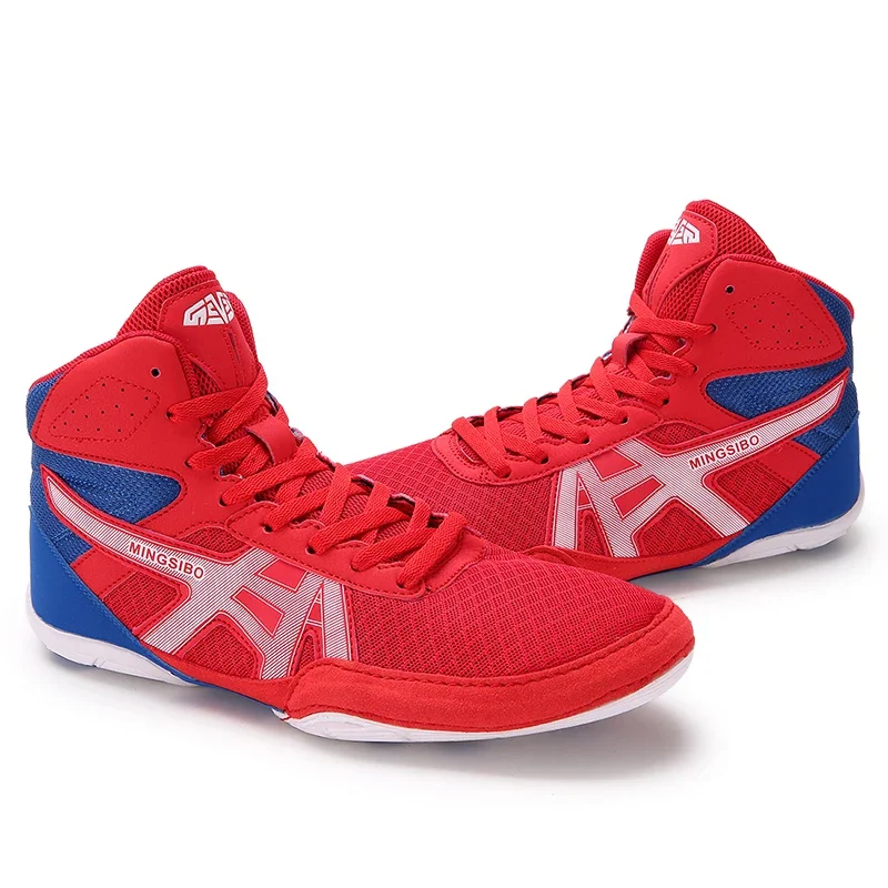 Men Wrestling Shoes Outdoor Professional Lightweight Sports Boxing Boots Original Sneakers Adult Comfortable Brand Boxing Shoes