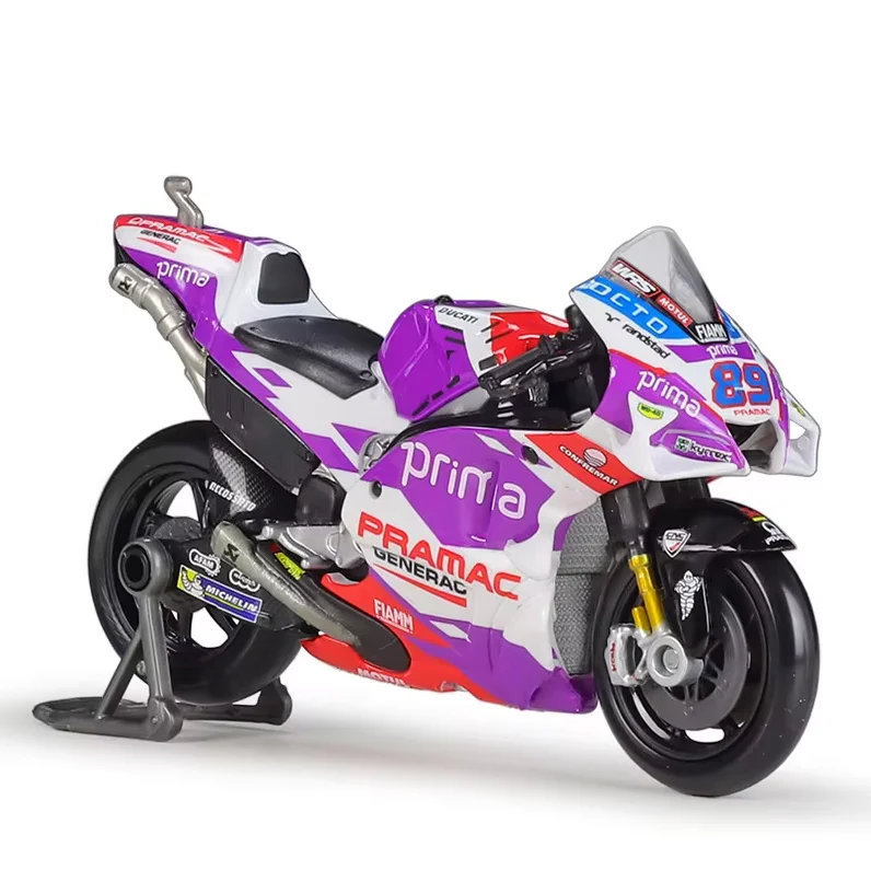 Maisto 1:18 2022 Ducati NO 89 Martin simulazione con licenza modello di moto in lega Colle pressofuso modello regalo in lega serie di auto