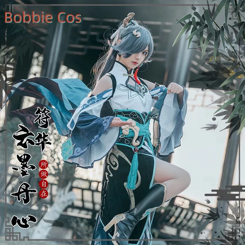 

Bobbie Cos Fu Hua Azure Empyrea Косплей Костюм для Хэллоуина, Рождества, комиксов con Game, аниме, праздничная одежда