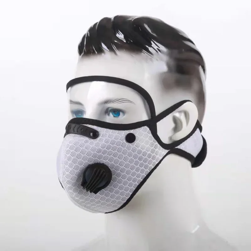 Fietsen Beschermende Riem Filter Masker Outdoor Running Sport Stofdicht Warm Masker Lens Verwijderbare