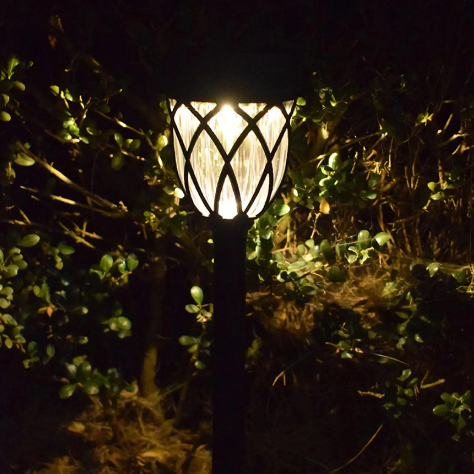6Pack Garden Stainless Steel LED Solar Lights Landscape Path Lighting Lamps