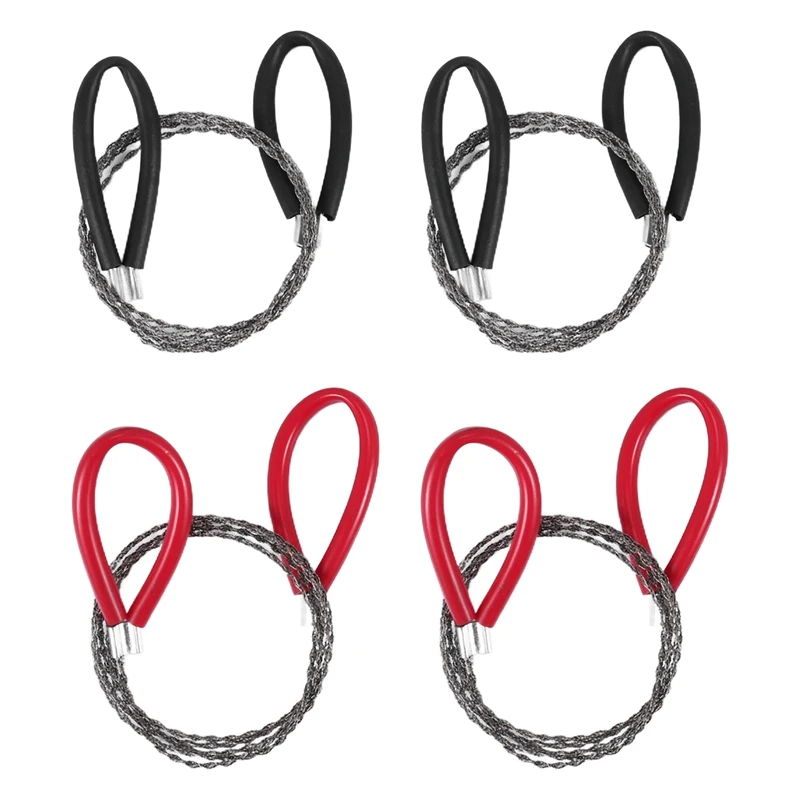 4 Pcs Pipe Cutters Metal Wire Saw Hand Pocket String Rope Saw PVC Pipe Cutting Tool For Wood