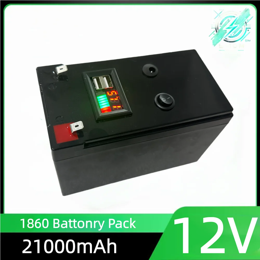

BatterieauLithium12V100%21AHdehautequalitéavecBMSintégréadaptéeaustockagedomestiquesystèmehorsréseauRVsystèmedénergiesolairemari