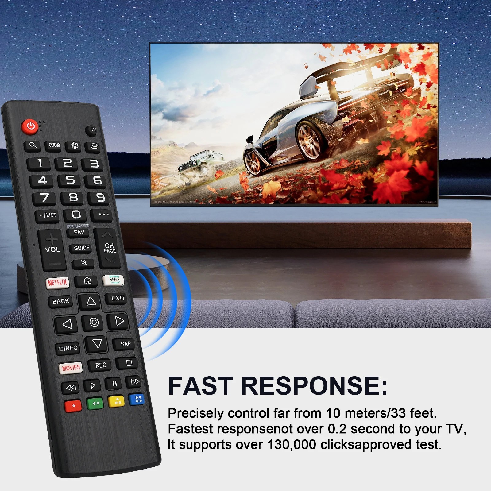 Tv Remote Control Akb 75675304   For Lg Smart Tvs Compatible with Tv Models 32Lm5620Bpua 32Lm570Bpua 32Lm620Bpua 32Lm630B