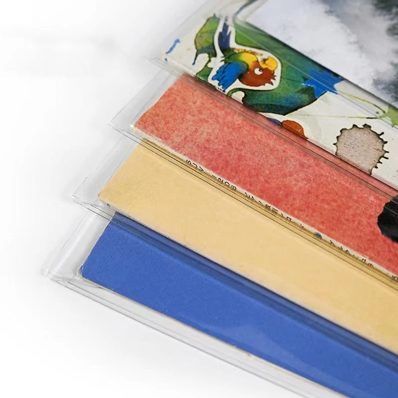 △ 5PCS 7/10/12 Inch PVC Thicken Record Protective Sleeves LP Vinyl Records Outer Sleeves Reusable Flat Open Top Bag Cover