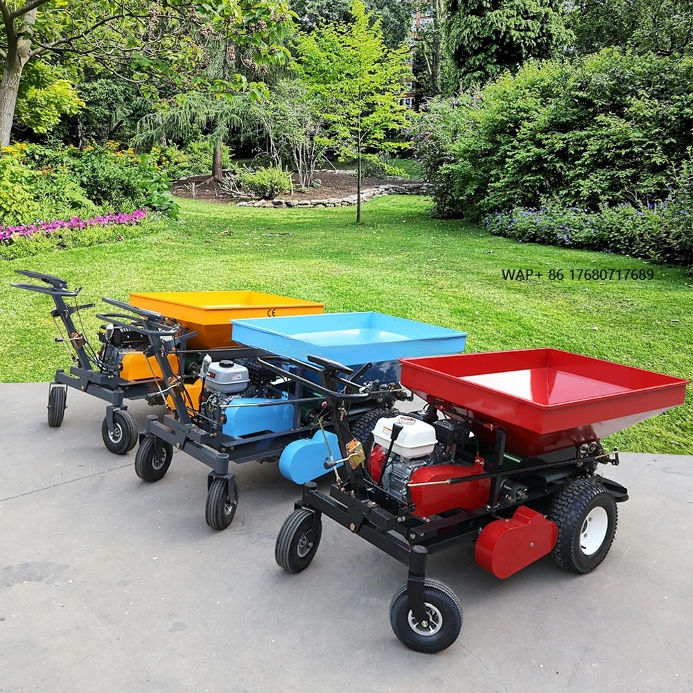 

Automatic Garden Lawn Fertilizer Spreader Lawn Topdresser Lawn Sand Spreader