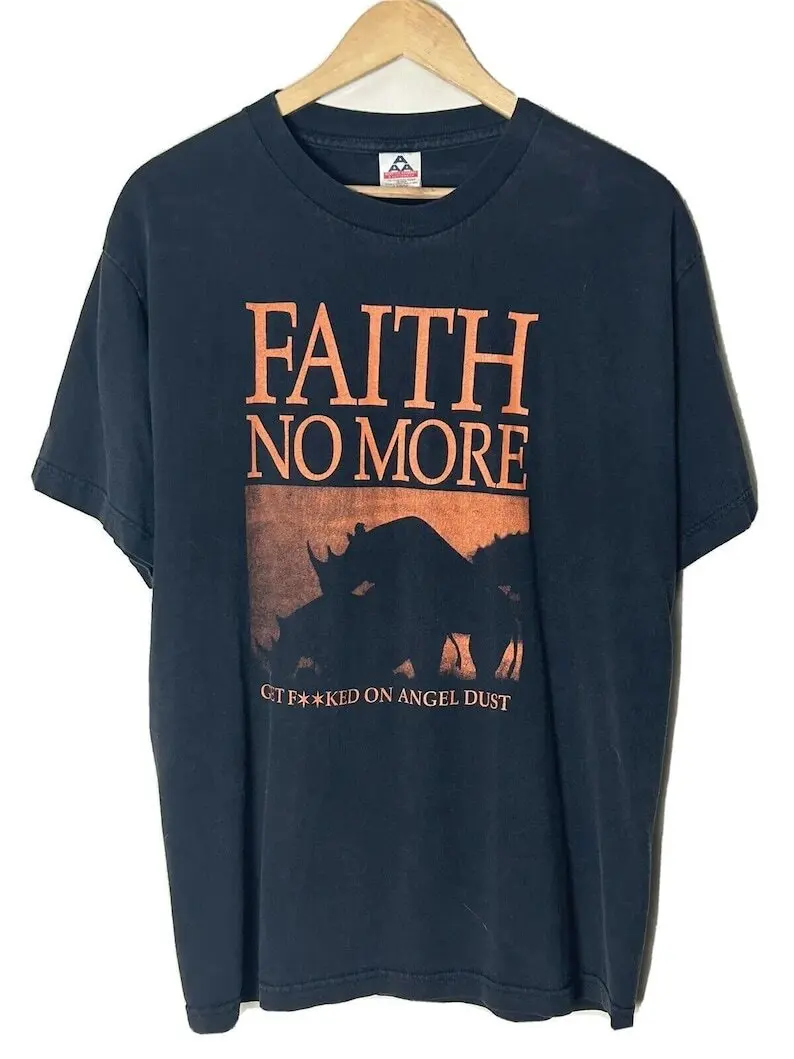 

Рубашка Faith No More Концертная рубашка 90-х годов с коротким рукавом, футболка унисекс QT357