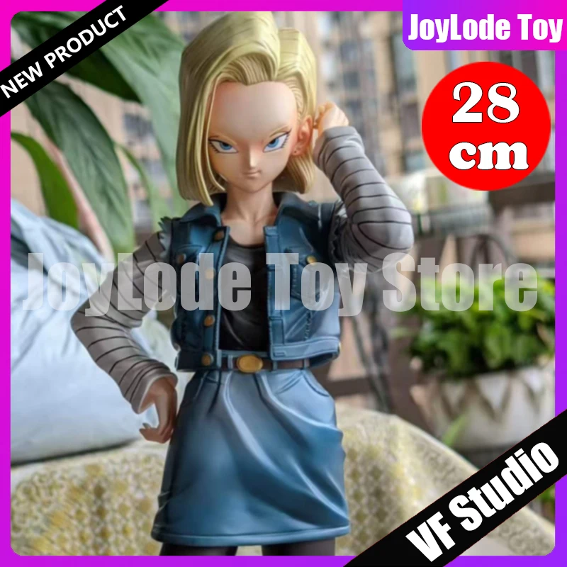 

Новая фигурка Android 18 из Dragon Ball, 28 см, VF Studio, аниме-фигурка Android 18, коллекционная модель из ПВХ, украшение для стола, игрушка, подарок