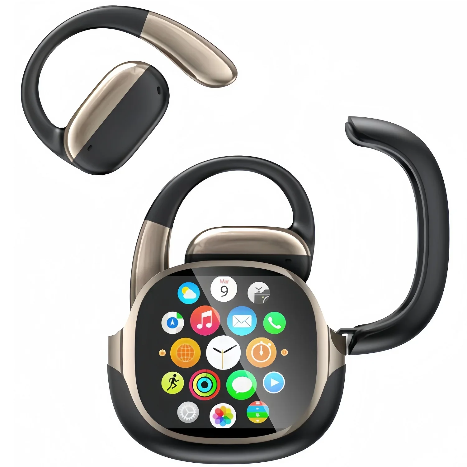 

Bluetooth 5.4 Headphones Wireless Open Ear Earbuds 36 Hrs Playtime Dual Mic Clear Call Sports Air Conduction Headphones Earphone