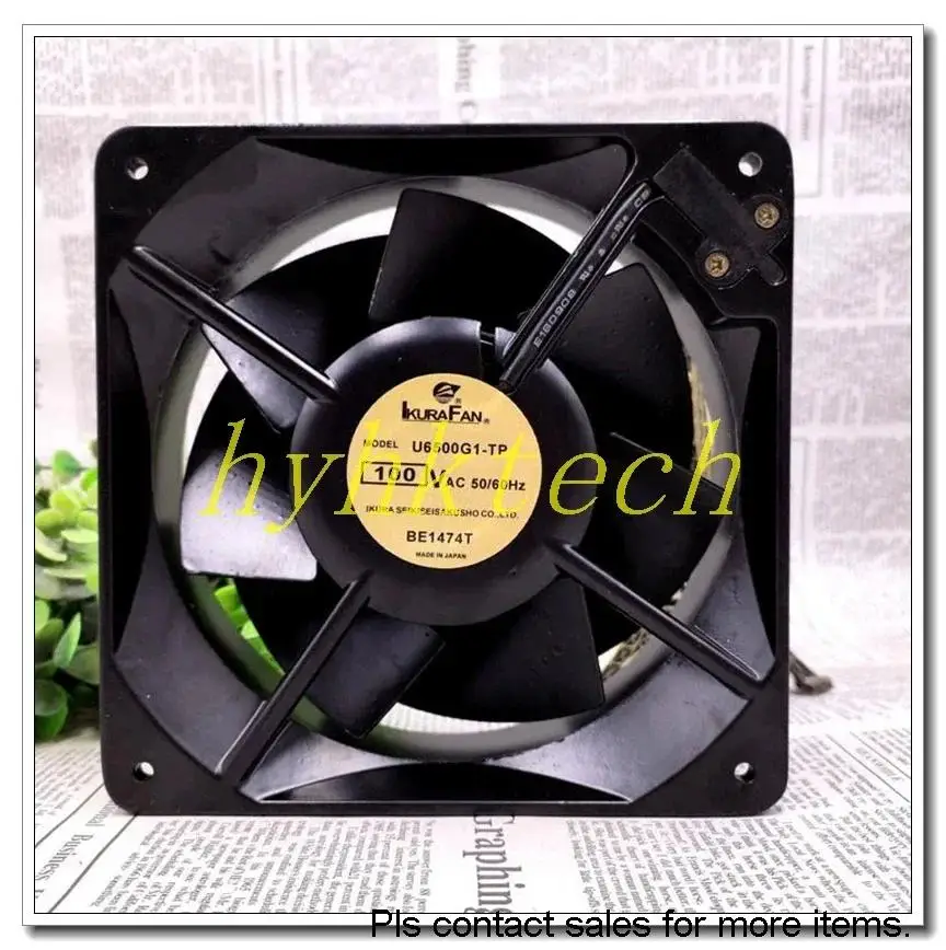 U6500G1-TP 100VAC 16055   high-temperature resistant fan,100% tested before shipment