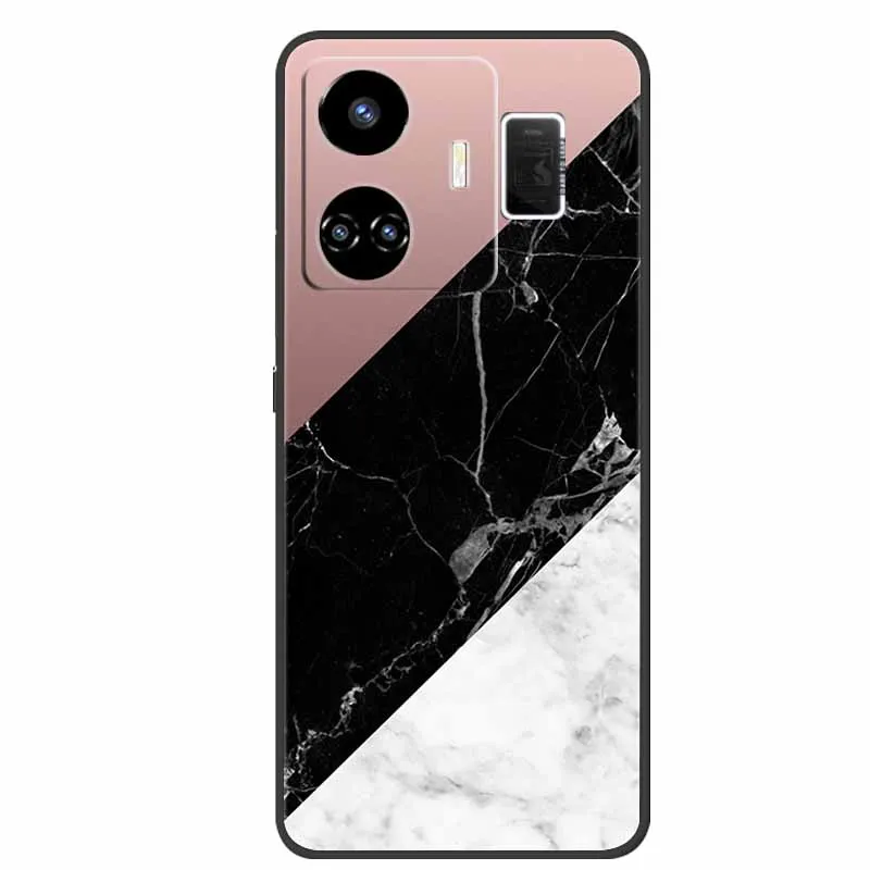 For Realme GT Neo 5 Case Marble Soft Silicone TPU Phone Cover Capa for Realme GT Neo 5 240W 5G Coque RMX3708 Girls Cartoon Funda