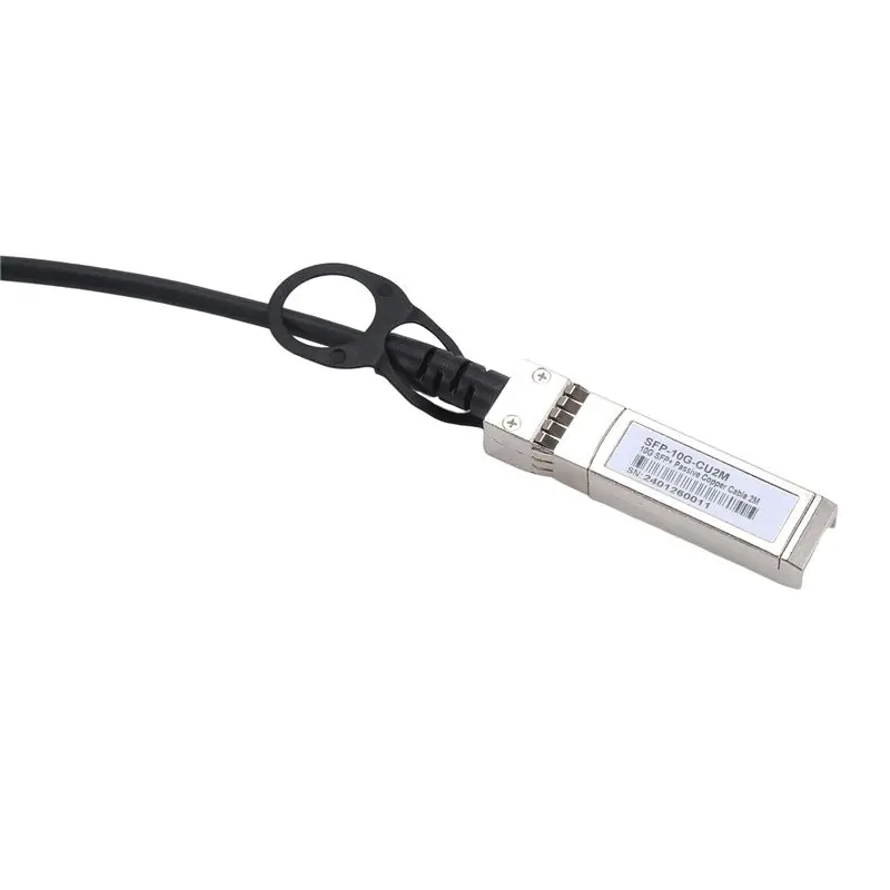 DT51 4X 2M SFP+ DAC Cable 10G Passive Direct Attach Copper Twinax Cable 30AWG for Ubiquiti Mikrotik Zyxel