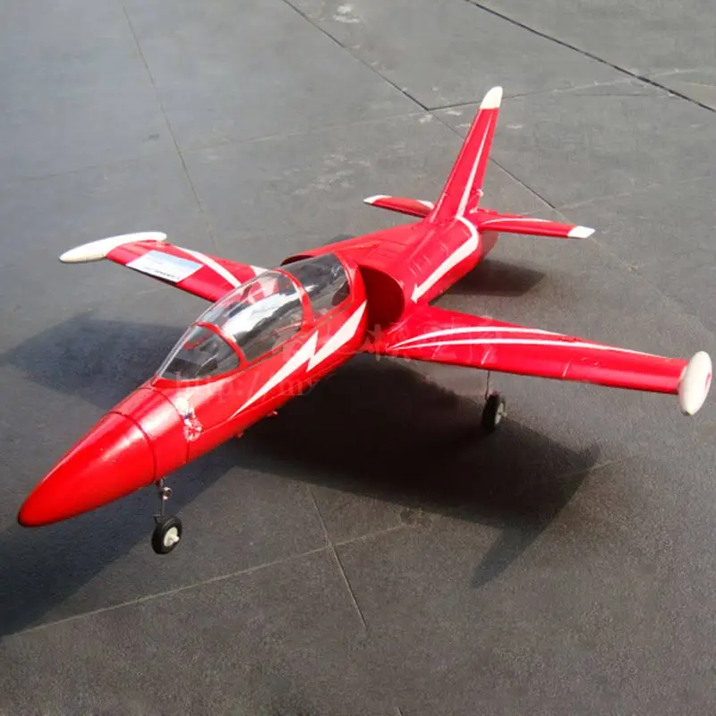 L39 Remote Controlled Jet Fighter Fixed Wing Model Aircraft 2.4g Six Channel Controller 50mm Ducted Fan High Quality Toy