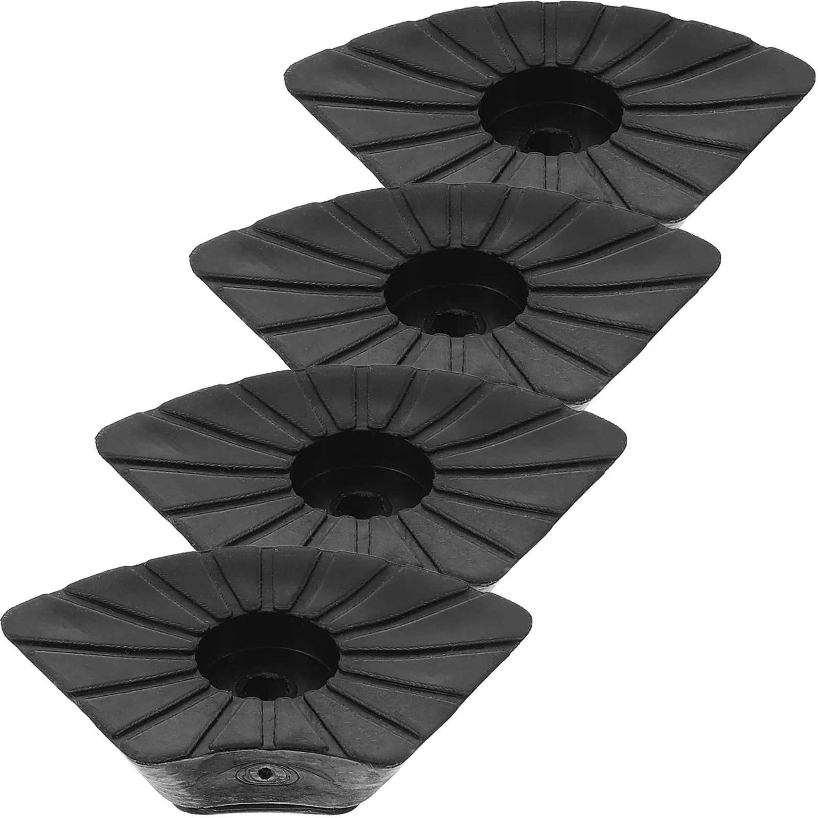 4 قطعة المضادة للانزلاق العكاز نصائح سميكة عصا للمشي القدم يغطي للصدمات الرحلات القطب اكسسوارات قصب استبدال ينتهي