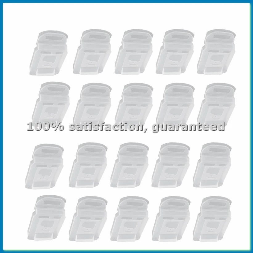 

20 шт. защитных колпачков для контактов держателя батареи, пылезащитный чехол для литий-ионных аккумуляторов 14,4 В и 18 В - FABY