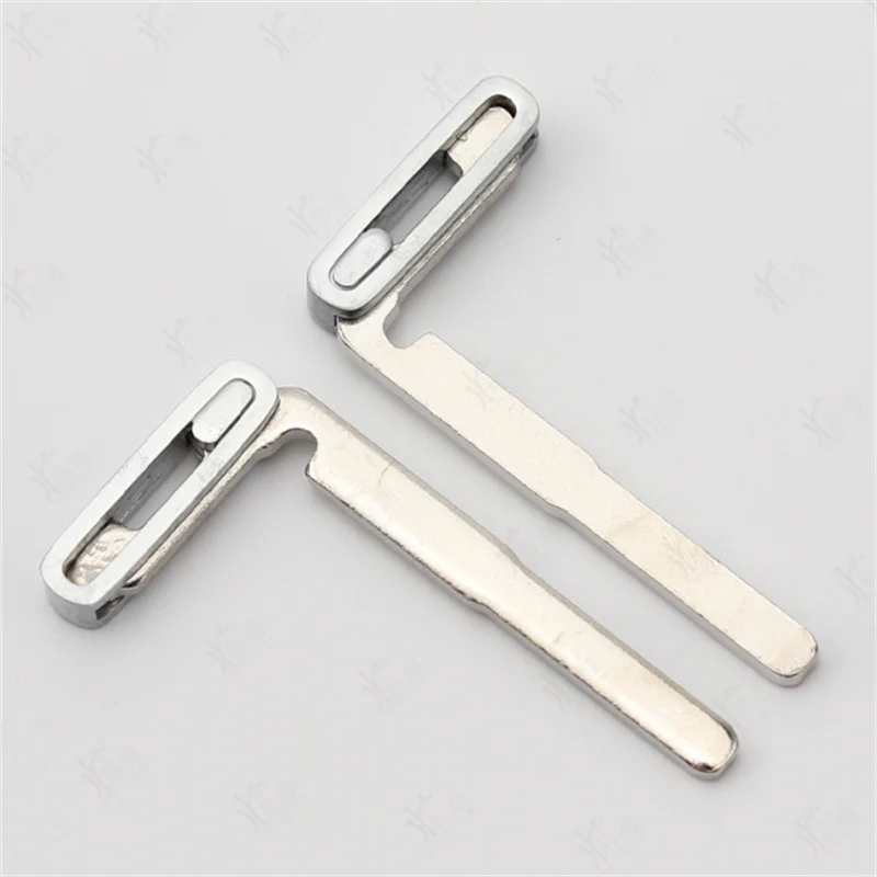 

2 шт. для Volvo XC70 XC90 V50 V70 S60 смарт-карта, маленький автомобильный ключ, пустой дистанционный доступ без ключа, автоматическая необрезанная вставка, аварийное лезвие