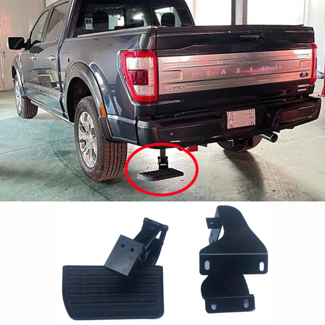 For Ford F150 2021 2022 2023 2024 Pickup Truck Bed Side Step Retractable Bumper Step