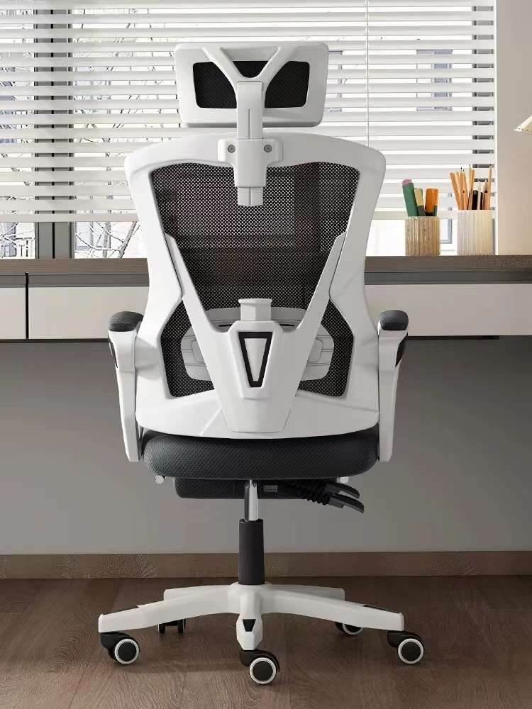 Reclining computer chair, comfortable and sedentary office electric competition chair, ergonomic chair.