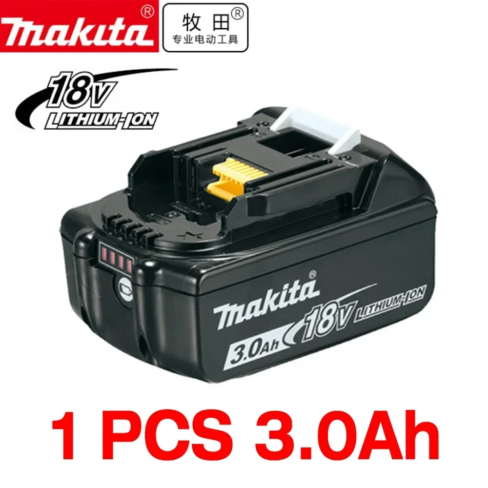 

Makita 18V 3.0/5.0/6.0Ah Rechargeable Lithium Ion Battery with LED Indicator High Capacity For Makita Cordles Power Tool Battery