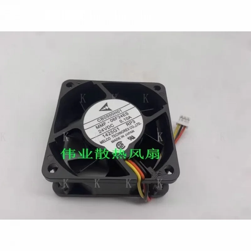 

C FOR Mitsubishi MMF-06F24ES-RP wbr/ 3 CB0500H01 DC24V 0.1A 6025 6cm 3pin Inverter Fan