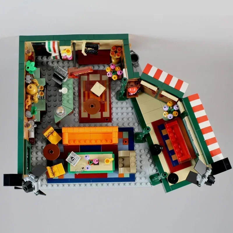 Amerikaanse Tv Drama Central Perk Cafe Kamer Vrienden Huis Model Bouwsteen Bakstenen Speelgoed Voor Kind Kerst Verjaardagscadeautjes