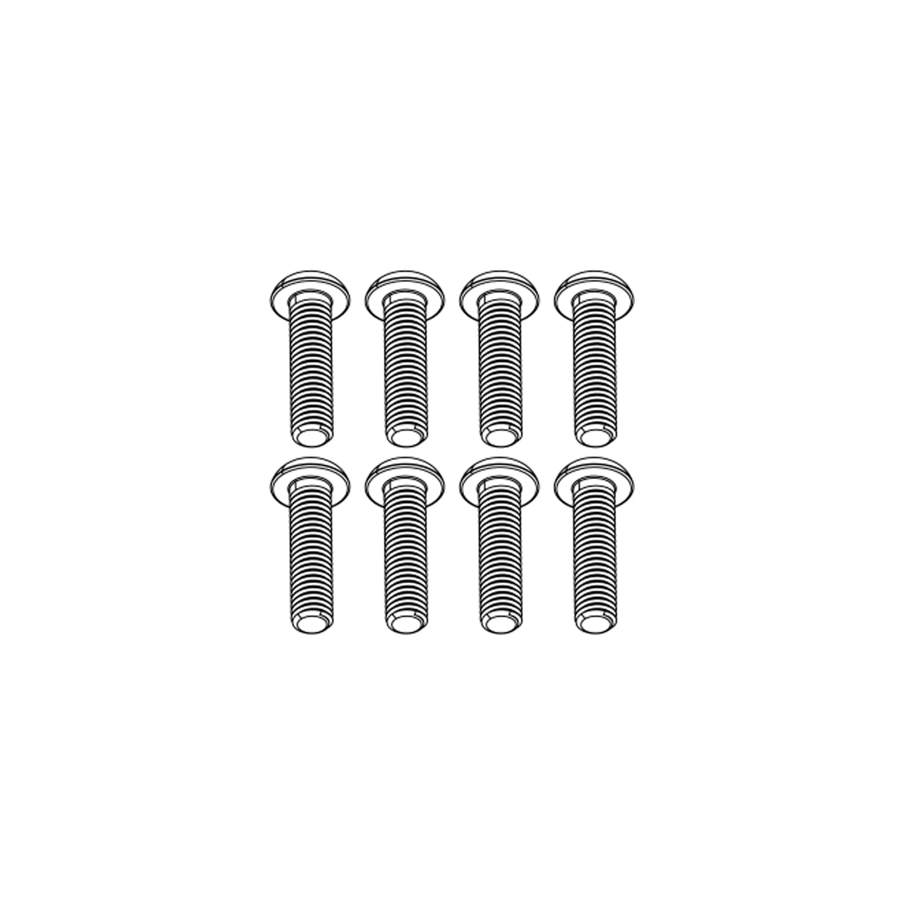N517 N517A-M06210 Button Head Hex Socket Cap Screw