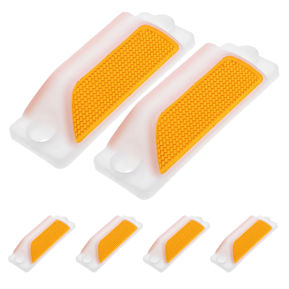 

6pcs Reflective Delineator Markers for Highway Garage Road Guidance Safety Pavement Indicators Driveway Lane Reflectors