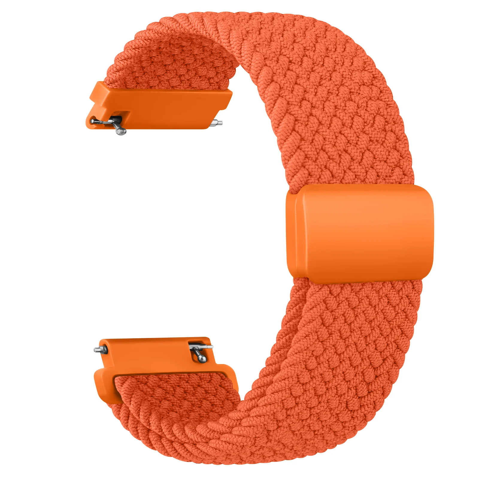 Bracelet Tressé à Boucle Solo de 20mm pour Garmin Vivoactive 5/3/3, Accessoire Musical pour Garmin VivoMove3/Trend/dehors Venu SQ/SQ2/2plus