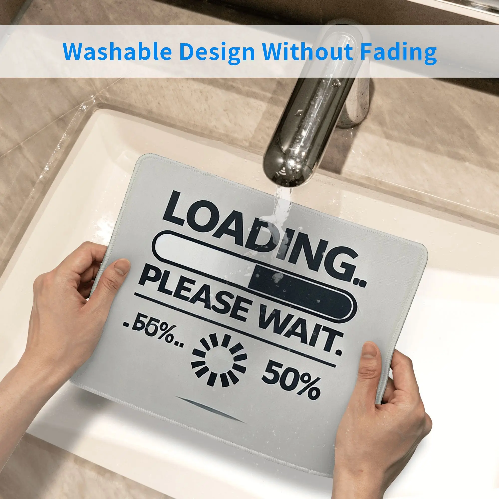 読み込み中です。 お待ちくださいマウスパッドコンピュータキーボードマウスマットゲーマーPCラップトップデスクマットオフィスアクセサリーテーブルマット