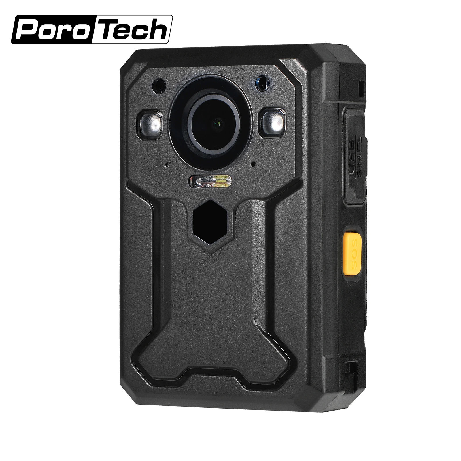 BC607 4G Cop Body Camera Support GPS Tracking/Live Streaming/Cluster Intercom 17 Hours Continuous Recording Portable Body Cam