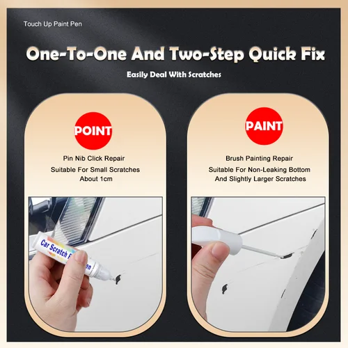 Imagen 2 del producto Para bolígrafo de pintura de retoque cruzado Aeolus GS: reparación rápida, combinación de colores precisa para necesidades automotrices |   Accesorio esencial para automóvil