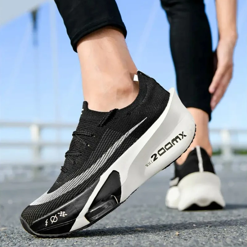 النساء أحذية رياضية عالية الجودة الذكور الاتجاه الأحمر منصة حذاء كرة السلة الرجال عادية الأبيض رياضة المشي أحذية رياضية الرجال المدرب 2025 #4