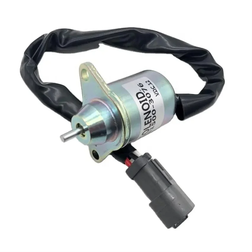 

Refrigerated Truck Diesel Engine Fuel Shut Off Stop Solenoid Valve 12V 1500-3076 for Thermo king 42-100