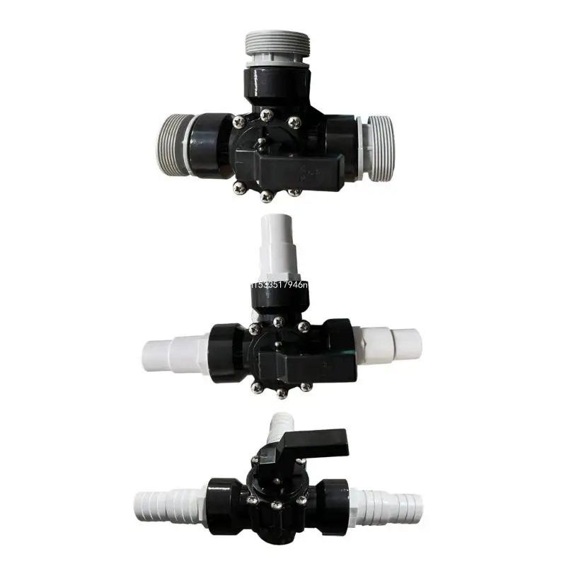 Convenient Replacement Pool Accessories Three Way Valves Swimming Pool Valves Replacement Valves Plastic Diverter Dropship