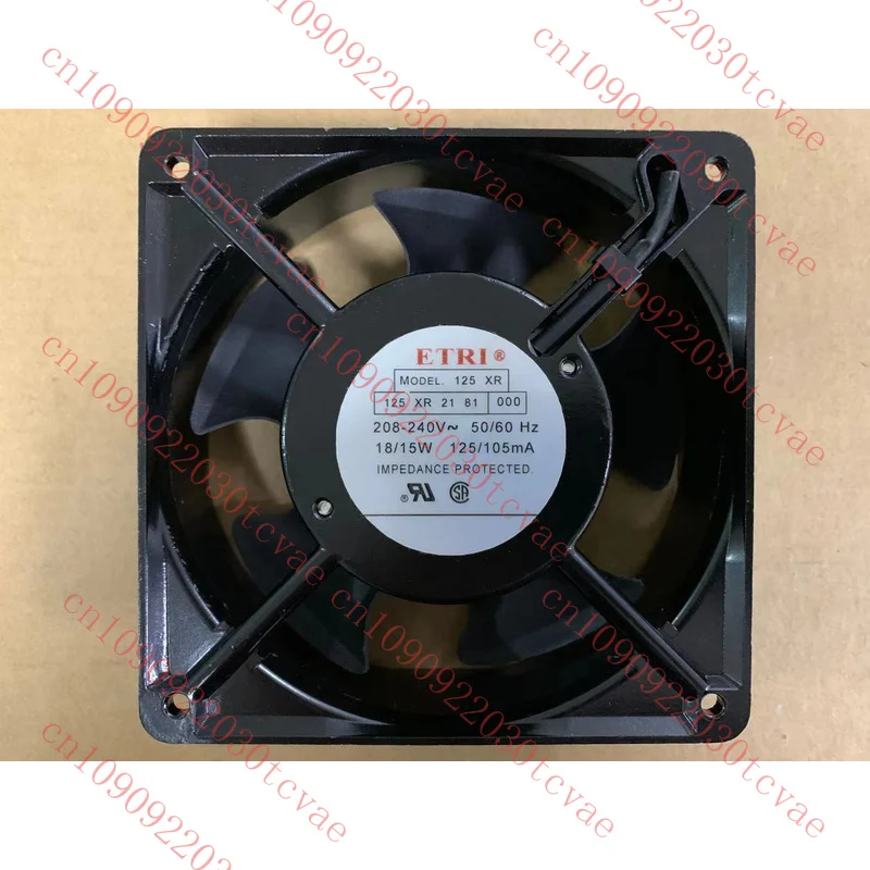 

For ETRI 125XR2181000 208-240v 12038 12CM All metal AC cooling fan Two insert type